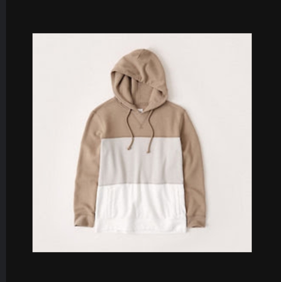 Abercrombie & Fitch Tops - Abercrombie colorblock boyfriend hoodie